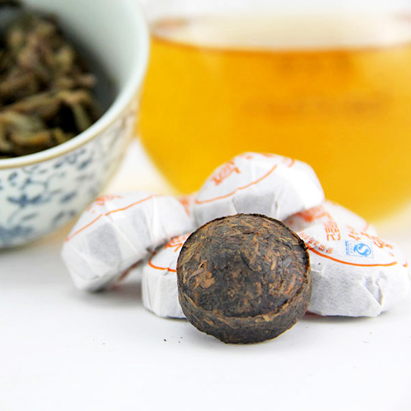 1000g professional chinese tea supplier original taste yunnan puer shu tuocha