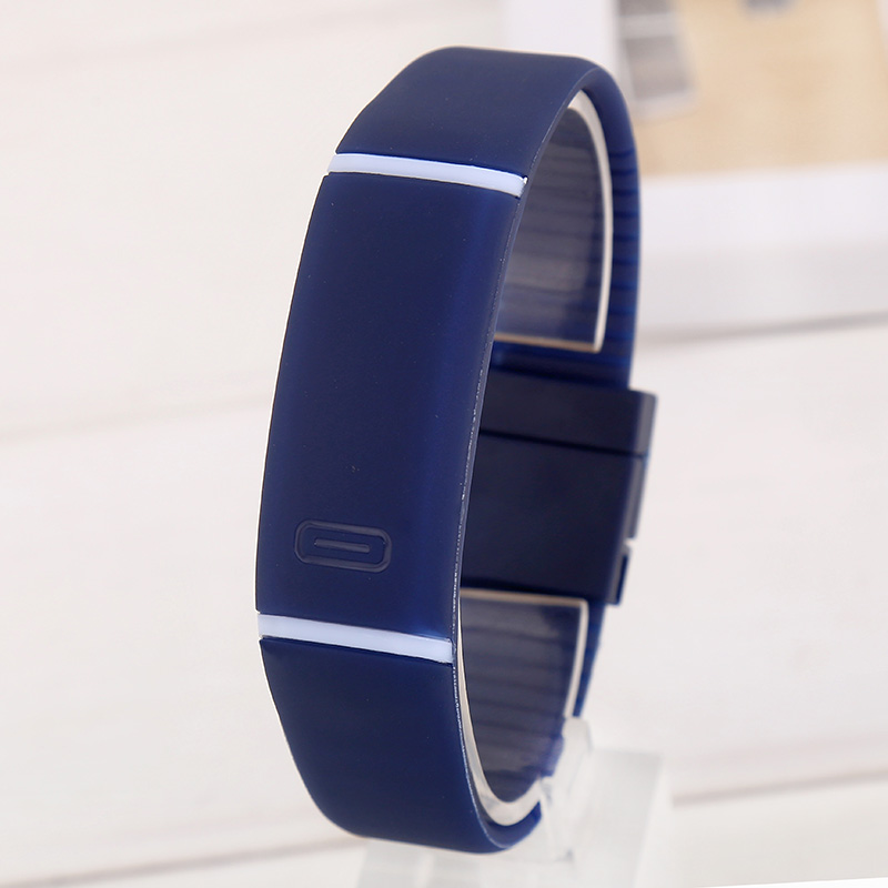 Kipasen New Upgrade Section Waterproof LED Bracelet Children Women Watch Men Digital Wristwatch Sports Shock Fashion