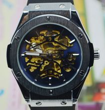 Winner para hombre comercial reloj mecánico completamente automático para hombre reloj del regalo del reloj j296