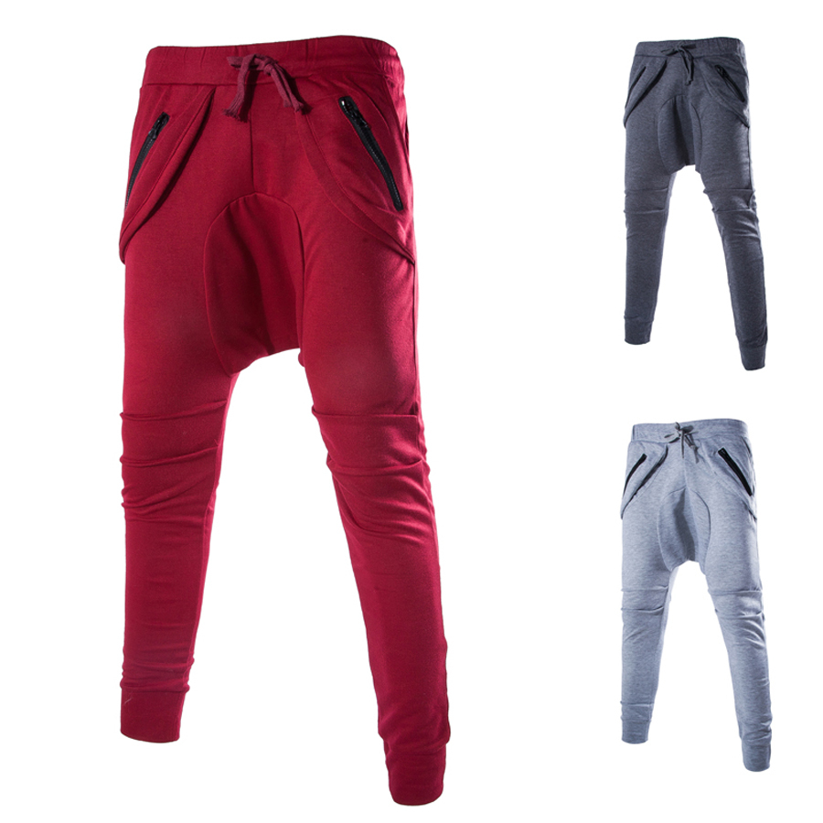 Spring 2015 new men\'s pants knit pants Wei pants h...