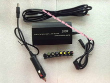 100w universal laptop AC DC power laptop adapter car charger for laptop with USB Power Charger EU Plug Free Shipping