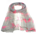 Newly Design Fashion Women Running Horse Print Long Scarf Wrap Shawl Junly14