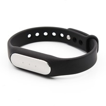 Xiaomi Wristband Support Heart Rate Monitor Smart Wristband Bracelet Fitness Wearable Tracker Smartband with Black