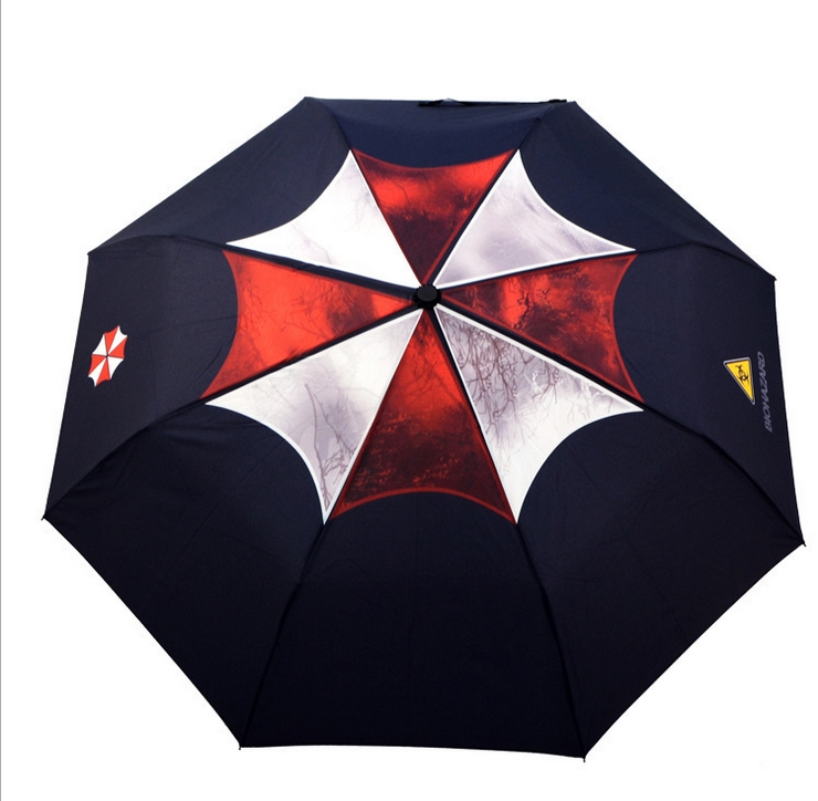 Resident Evil umbrella corporation Biohazard  parapluie  , 3   paraguas hombre  