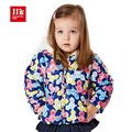 newborn baby girls coat baby jacket polyester fiber fabric infant lovely cartoon pattern coat baby girl
