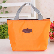mini bolsa termica cooler bag Tinfoil Aluminum Cooler thermal Handbag Portable picnic lunch bag