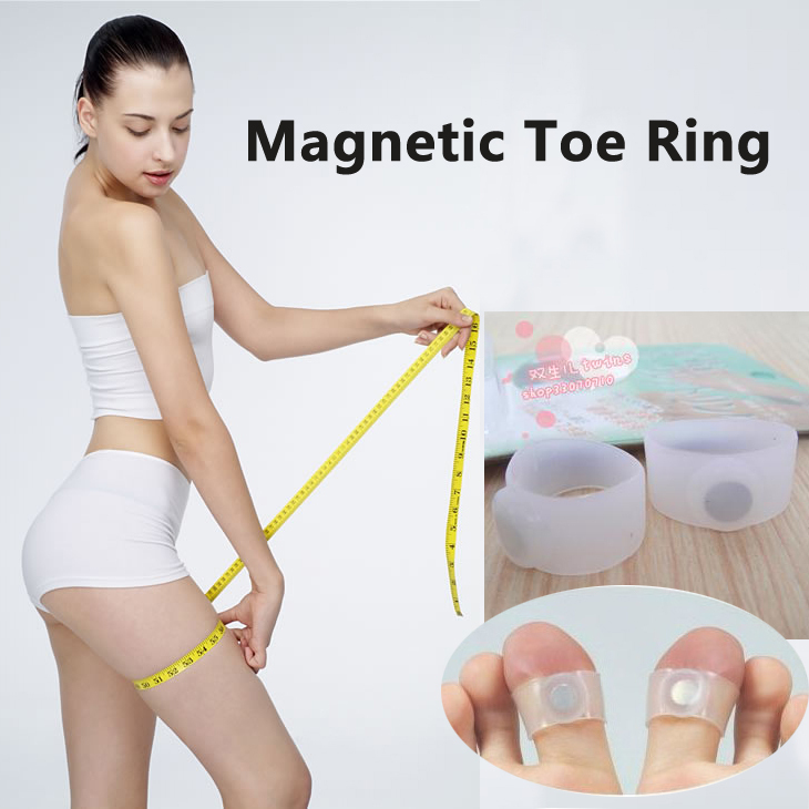10 pcs Keep Fit Health Slimming Weight Loss Magnetic Toe Ring Free Shipping