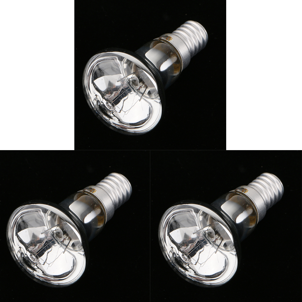 3x Clear R39 30W SES E14 Lava Lamp Reflector Spot Light Bulb Warm White
