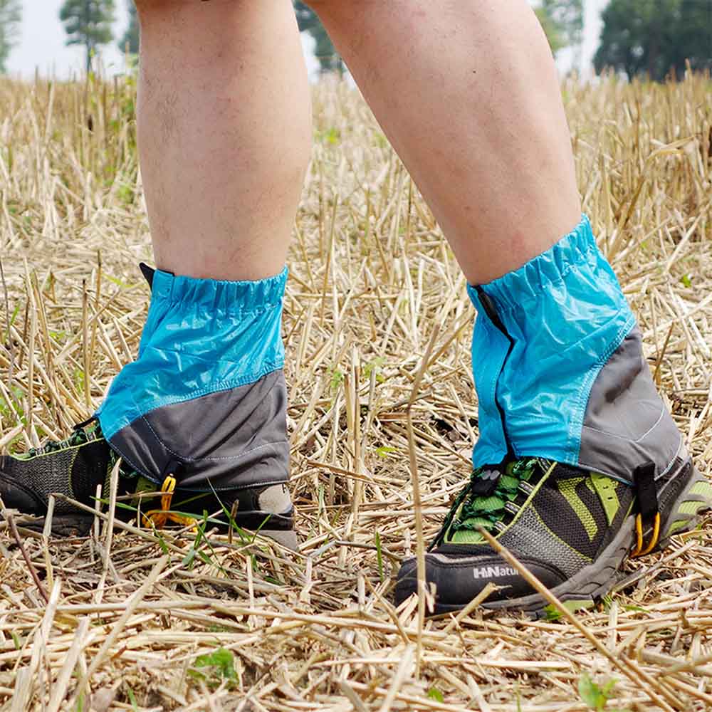 Outdoor Gaiters Silicon Coated Nylon Waterproof Ultralight Gaiters Leg