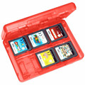 New 28in1 Red GameCardCase Holder Cartridge Box for Nintendo for 3DS DSL LL High Quality