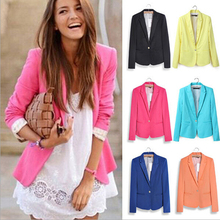 NEW blazer women suit blazer foldable brand jacket made of cotton spandex with lining Vogue refresh