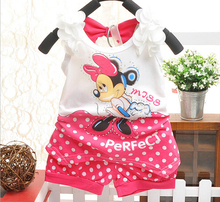 2015 new spring autumn baby girls clothing set suit set clothing children outerwear children tracksuit clothes