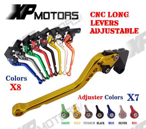 CNC Long Brake Clutch Levers For Yamaha YZF R6 1999 2000 2001 2002 2003 2004 R1