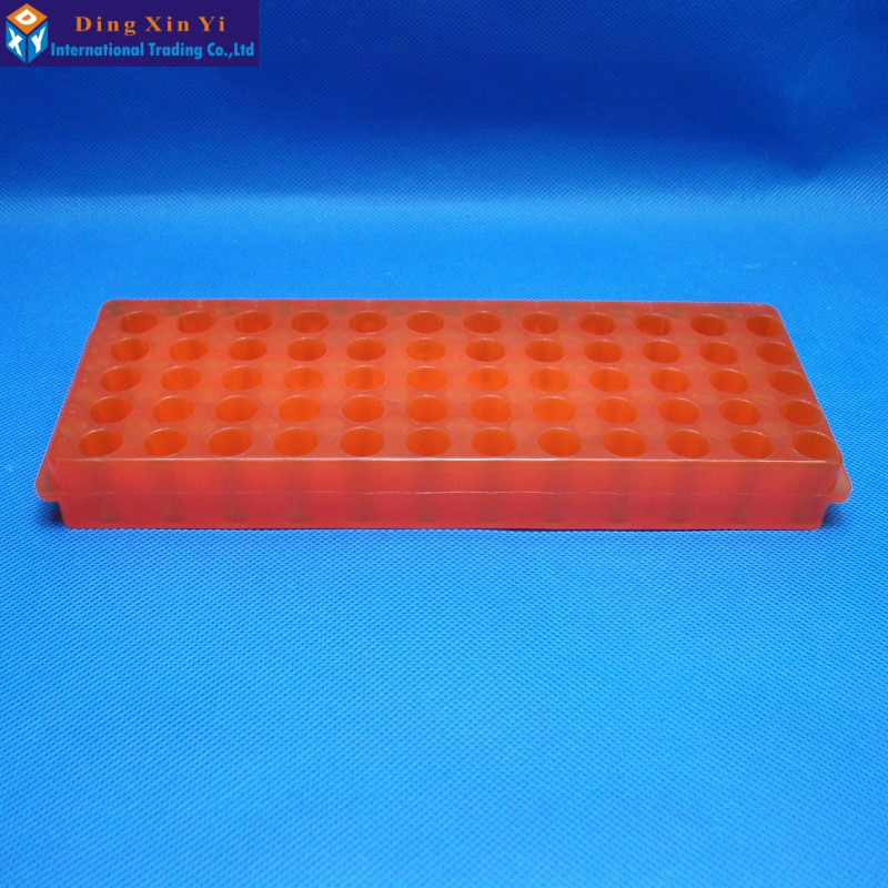 0.5ML/1.5ML/2ML 60vents Laboratory plastic Centrifuge Tubes box with cover double face use  Free shipping