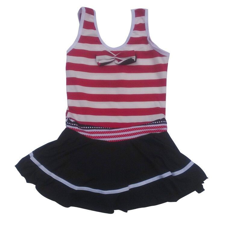 Купить Детский костюм для девочек пляж Купальники полосатый купальников ...