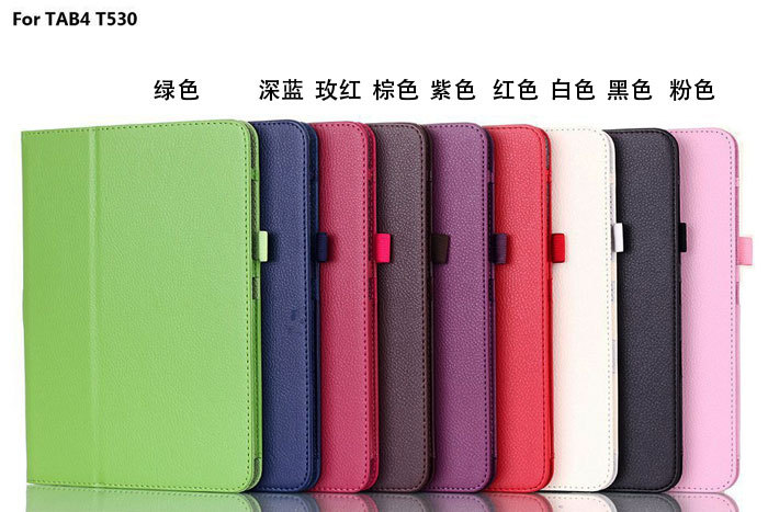 FREE SHIPPING 1Pcs Flio Leather Stand Case Cover for Samsung Galaxy Tab 4 10 1 SM