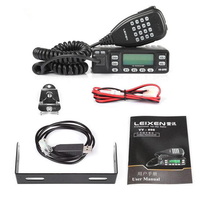 Leixen LX VV-898  VHF / UHF 136-174 / 400 - 470  10   DTMF ,     