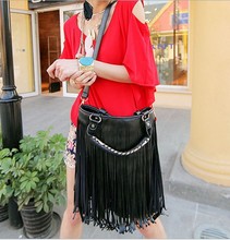 The new winter 2015 female bag hand the bill of lading shoulder aslant leisure boom bag