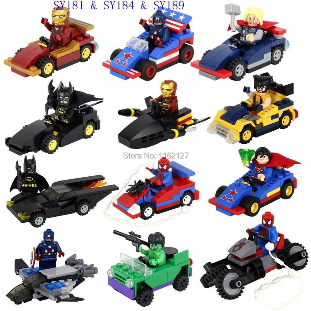 superhero cartoon toys