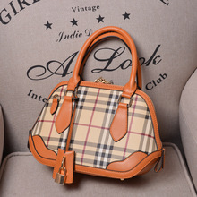 2015 luxury designer women shoulder bags famous brand women s shoulder bag plaid genuine leather bag