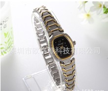 New model Luxury dress watch women watch gold famous logo table Noble Elegant clock Stainless steel