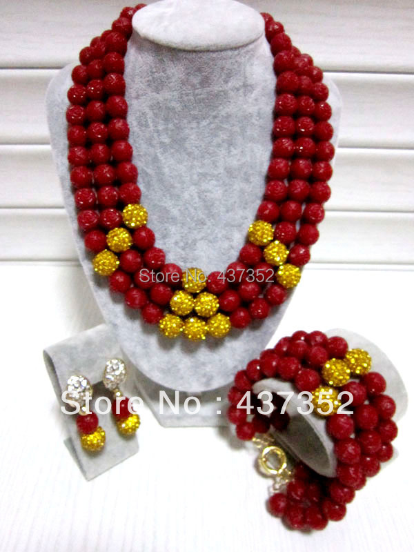 Amazing! Resin Carved Flower Coral Beads Jewelry Set African Wedding Jewelry Set Necklace Bracelet Clip Earrings CWS-059