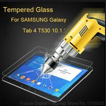 Premium Tempered Glass for Samsung Galaxy Tab 4 T530 10.1 inches 9H Hard Transparent Screen Protector