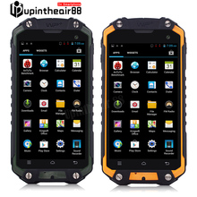4 5 Waterproof Quad Core Mobile Cell Phone IP67 Android 4 2 2 MTK6582 1GB RAM