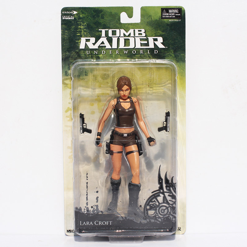 18CM/7 inch NECA Tomb Raider Underworld Lara Croft PVC Action Figure New in Box