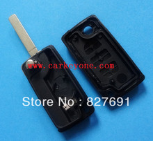 New replace 3 button remote key shell case for Peugeot 207 307 308 607 car key