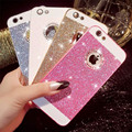 Handmade Luxury Girl Bling Crystal Rhinestone Glitter Powder Hard PC Case Cover For iphone 4 4s