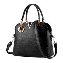 2016 New Arrival Famous Brand Fashion Women Leather Handbags Crocodile Pattern Female Ladies Bags Women’s Messenger Bag