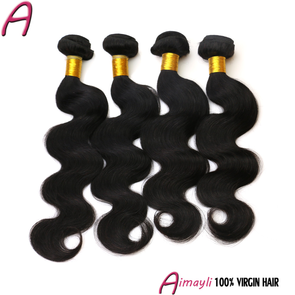 Peerless Virgin Hair Peruvian Body Wave cheap peruvian virgin hair 4 bundle deals natural 1b unprocessed remy human hair weave