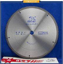 Envío gratis 14 ” 355 * 3. 2 * 120T * 25.4 hoja de sierra circular de aluminio 14 with otros spool diversos diámetros de espesor adecuado para corte de aluminio