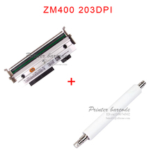 NEW Compatible 79800M Thermal Printhead +rubber roller For ZM400 203DPI Printhead Free Shipping