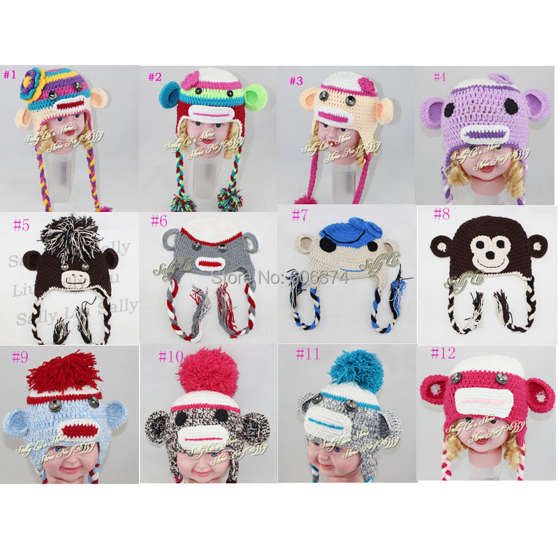 Handmade Milk Cap  Winter Earflap Caps Warm is beanie winter Children Hat Beanie Cotton coming hat