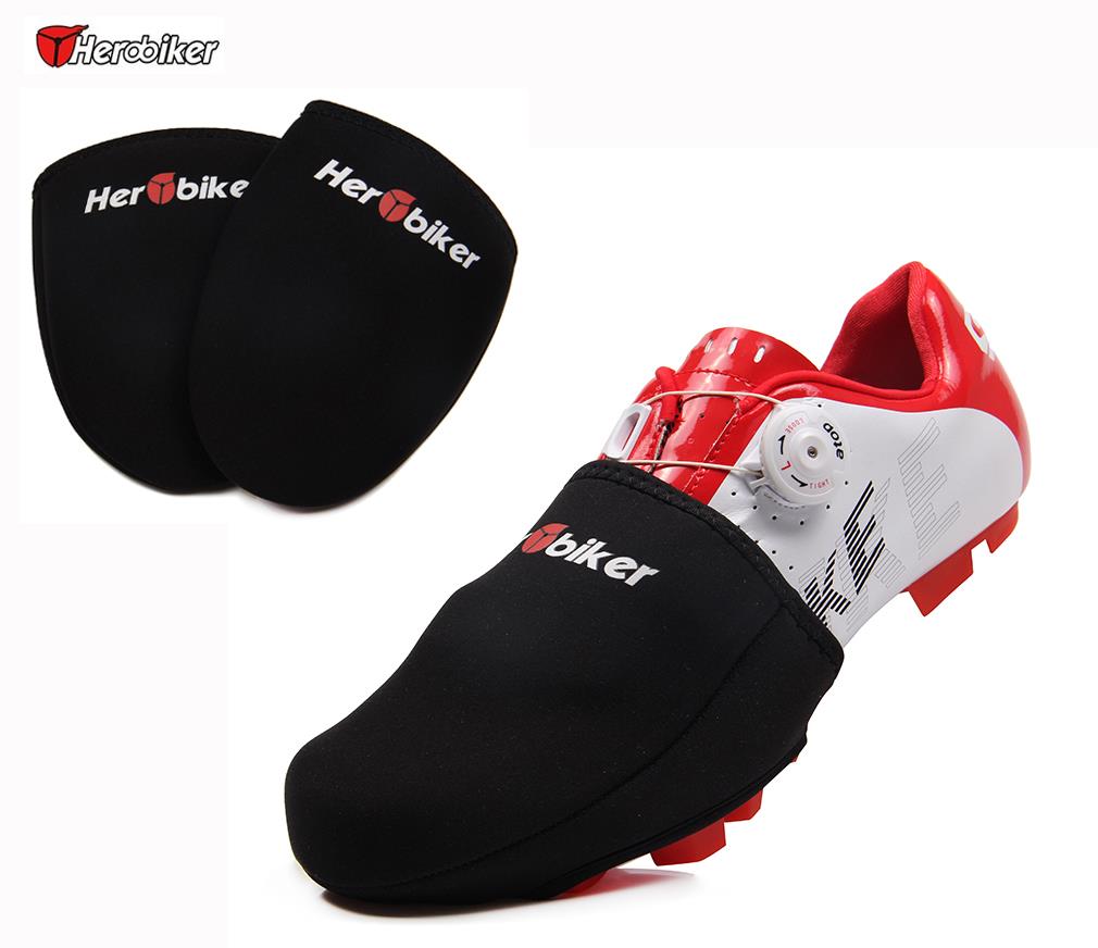 HEROBIKER Half Sole Cycling Shoe Toe Cover Bike Bicycle