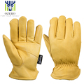 OZERO Goat Leather Motorcycle Gloves Sports Gloves 30 Warm Waterproof Anti Cold Anti Slip Snowboard Hiking