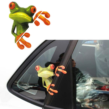 Essential 3D Peep Frogs Funny Car Stickers Truck Window Decal Graphics Sticker Decorative High temperature & water Proof