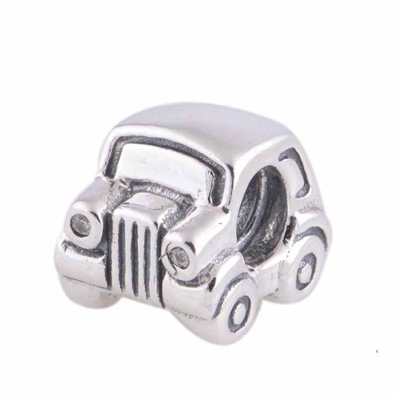 925 Sterling Silver Bead Car Styling European Charms Making Jewelry