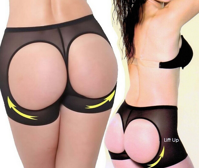 S 3XL Plus size Women Brazilian Butt Lifter Panties Short Buttock Enhancer Bum Lift Knicker booty