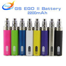 Colorful 2200mah eGo battery Ego II week e cigarette battery for ce4 ce5 mt3 atomizer ego-t 510 thread ego battery