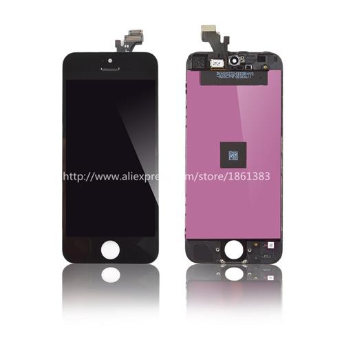 Black LCD Screen Display Touch Panel with Digitizer and Frame Assembly High Quality For Apple iPhone 5 Replacement Repair Parts