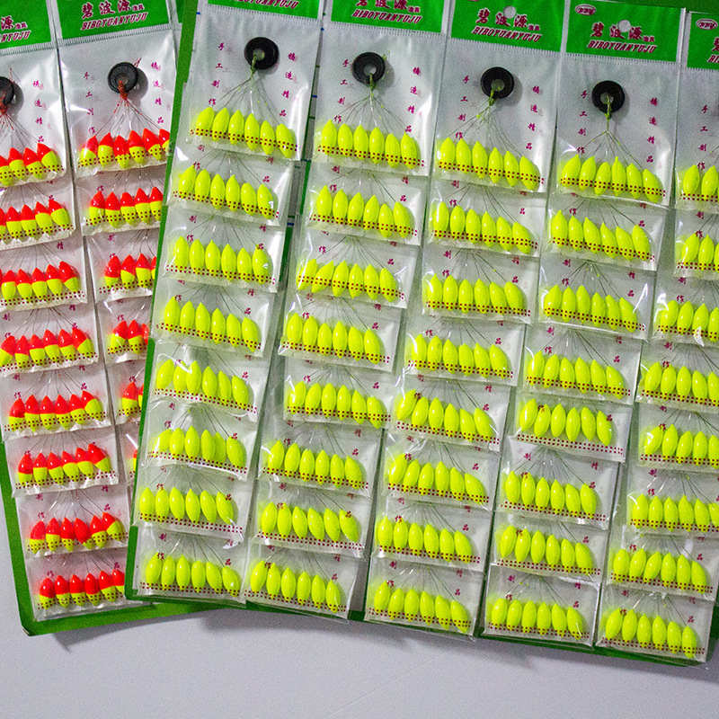240 pcs seven satr float mixedcolored foam fishing floats accesorios