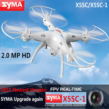 Syma X5C-1 Upgrade Syma X5SC 2.4G 4CH 6-Axis Professional aerial RC Helicopter Quadcopter Toys Drone With 2 Megapixels HD Camera