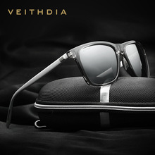 VEITHDIA Brand Unisex Retro Aluminum TR90 font b Sunglasses b font Polarized Lens Vintage Eyewear Accessories