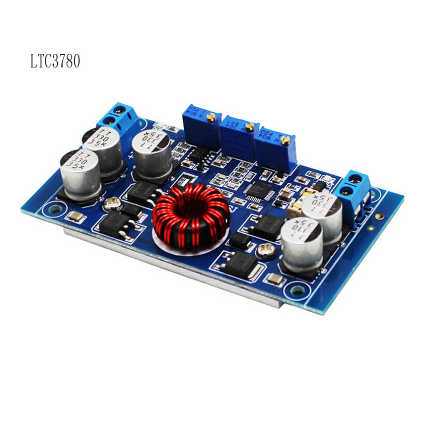 Top quality LTC3780 automatic pressure lifting power/constant voltage constant current 12V24v voltage/car/solar charging Top quality LTC3780 automatic pressure lifting power/constant voltage constant current 12V24v voltage/car/solar charging