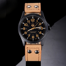 Splendid 2015 Men Wathes Vintage Classic Men s Waterproof Date Leather Strap Sport curren watch price