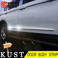 KUST newest VERSION ABS Anti rub Door Body Strip For HONDA For CRV 2015 Exterior Door