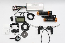 2015 without motor and battery 24/36/48V 500/750/1000/1500W E-bike conversion Kits For Twist Throttle